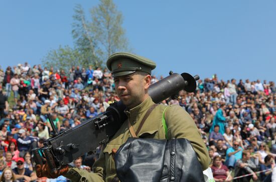 Russia Civil War Reenactment