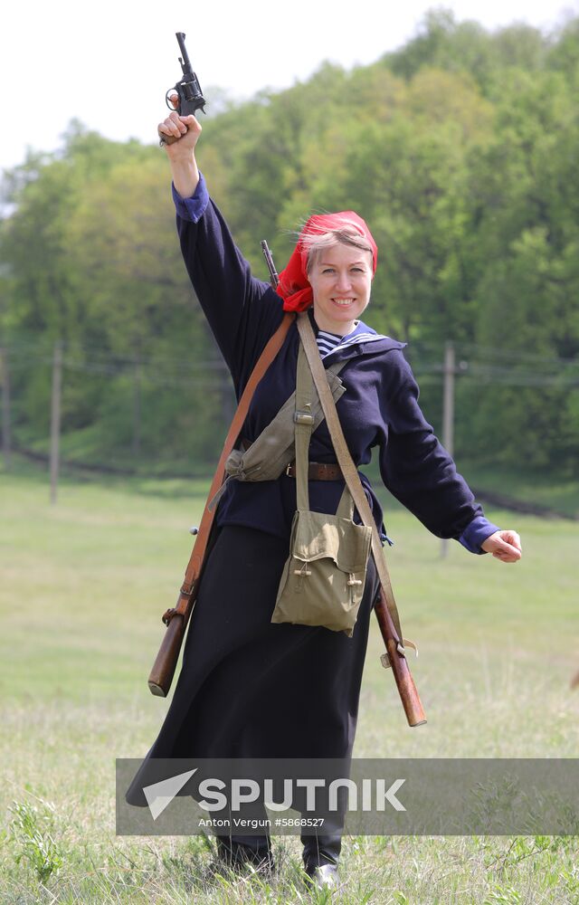 Russia Civil War Reenactment