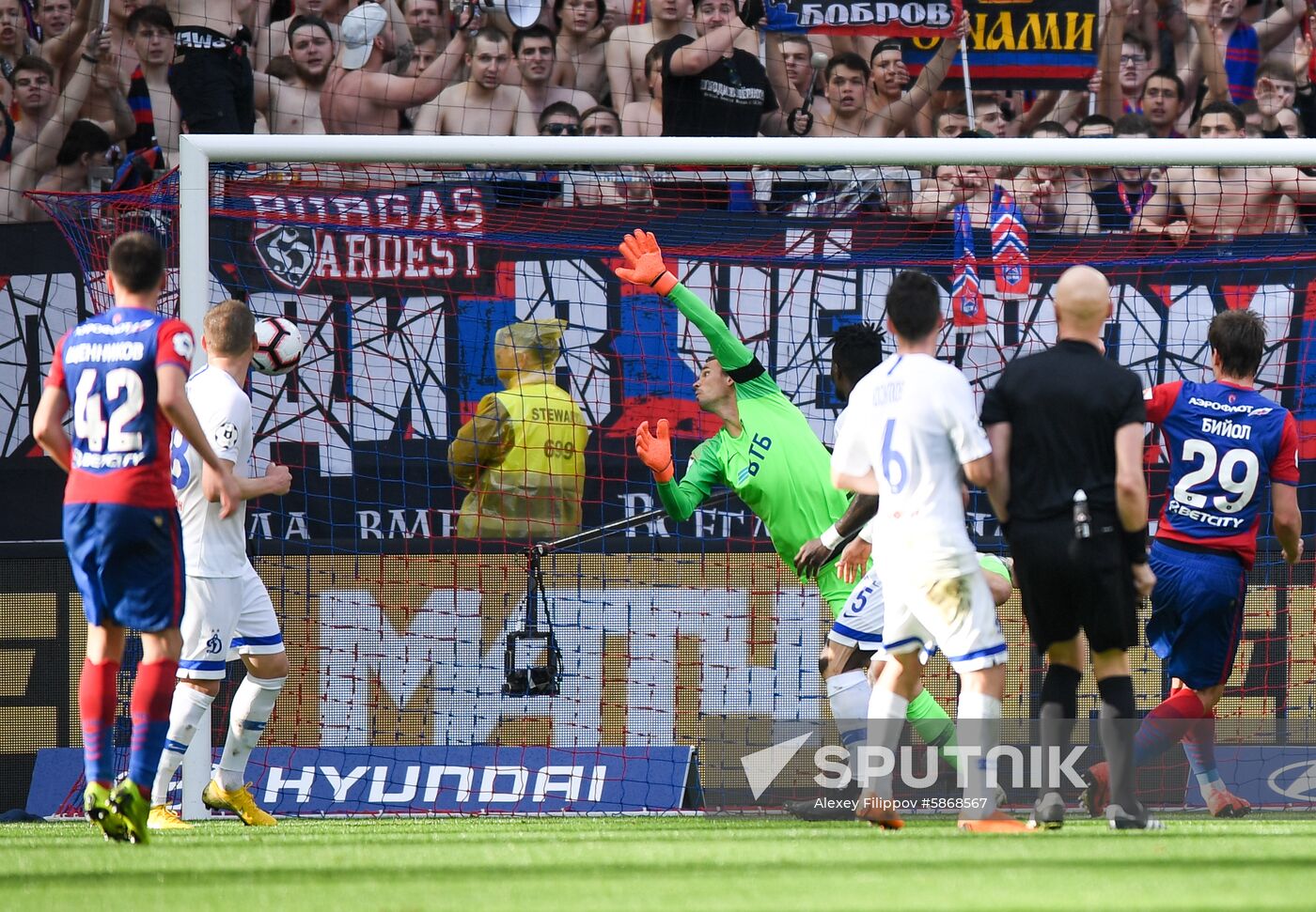 Russia Soccer Premier-League CSKA - Dynamo