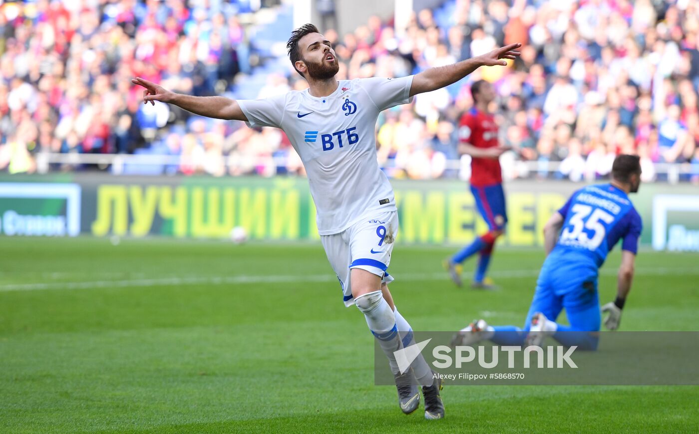 Russia Soccer Premier-League CSKA - Dynamo