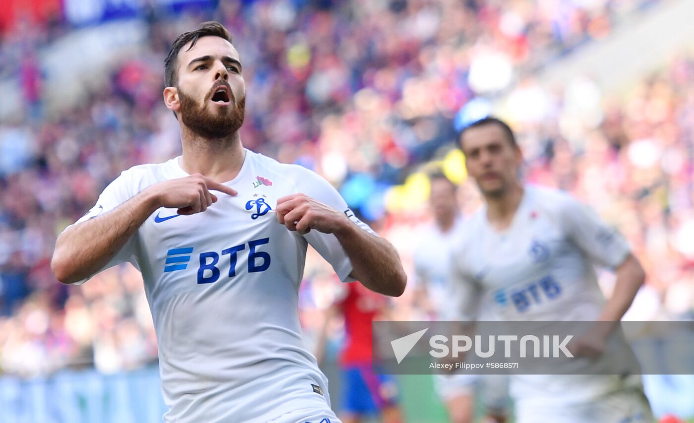 Russia Soccer Premier-League CSKA - Dynamo