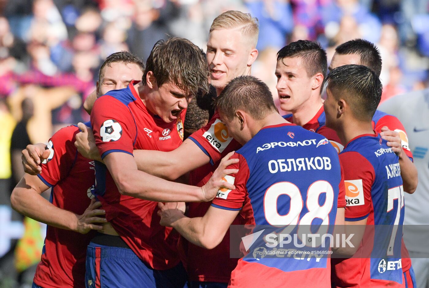 Russia Soccer Premier-League CSKA - Dynamo
