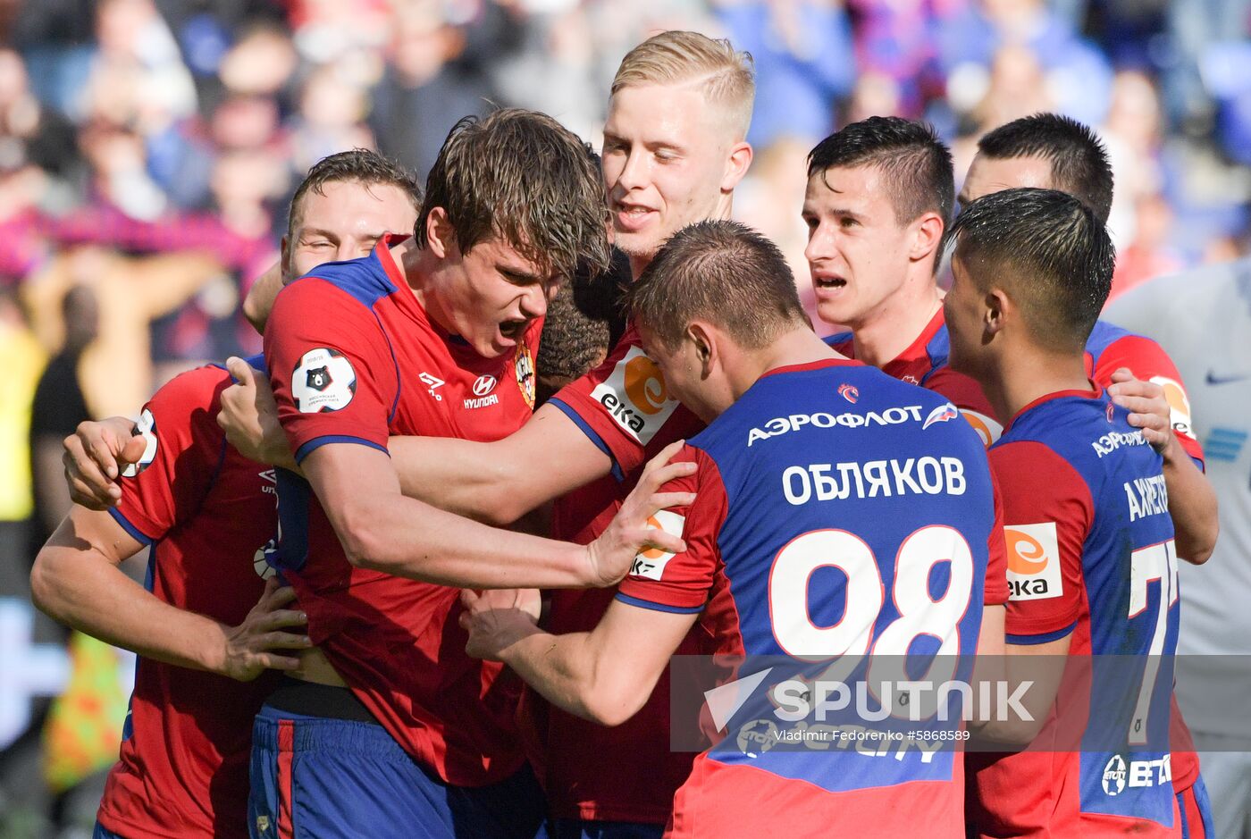 Russia Soccer Premier-League CSKA - Dynamo