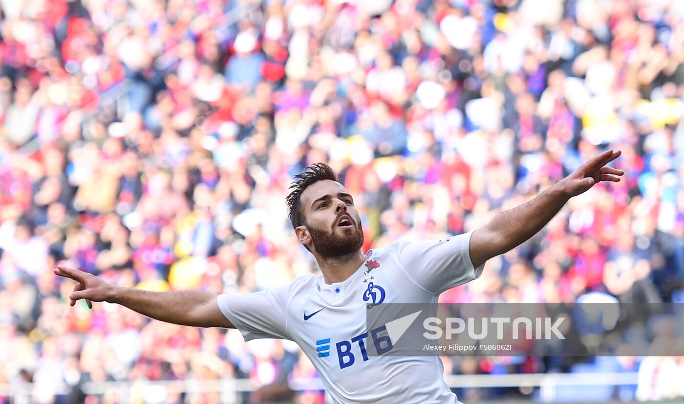 Russia Soccer Premier-League CSKA - Dynamo