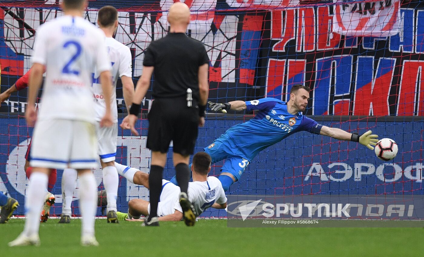 Russia Soccer Premier-League CSKA - Dynamo