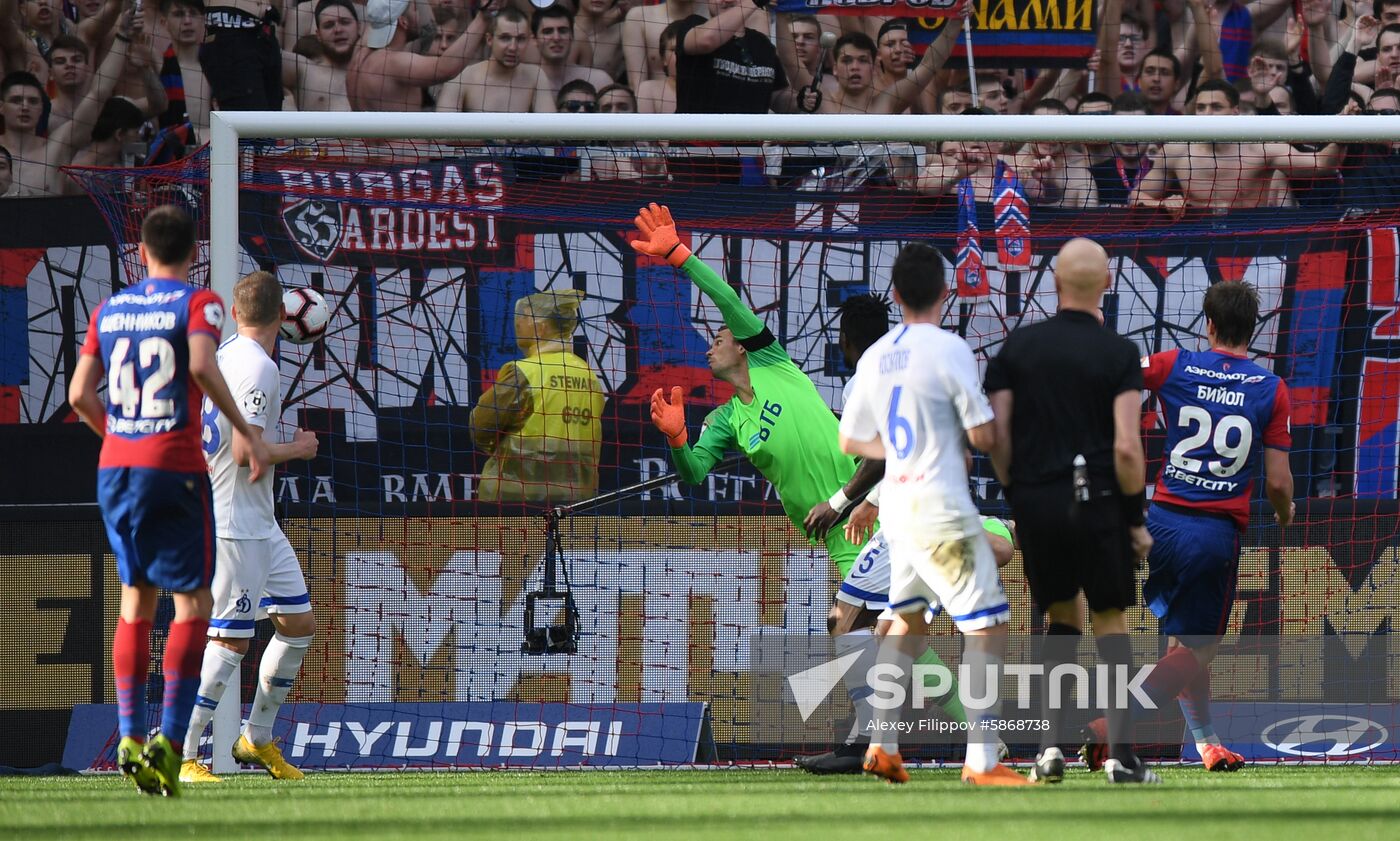 Russia Soccer Premier-League CSKA - Dynamo