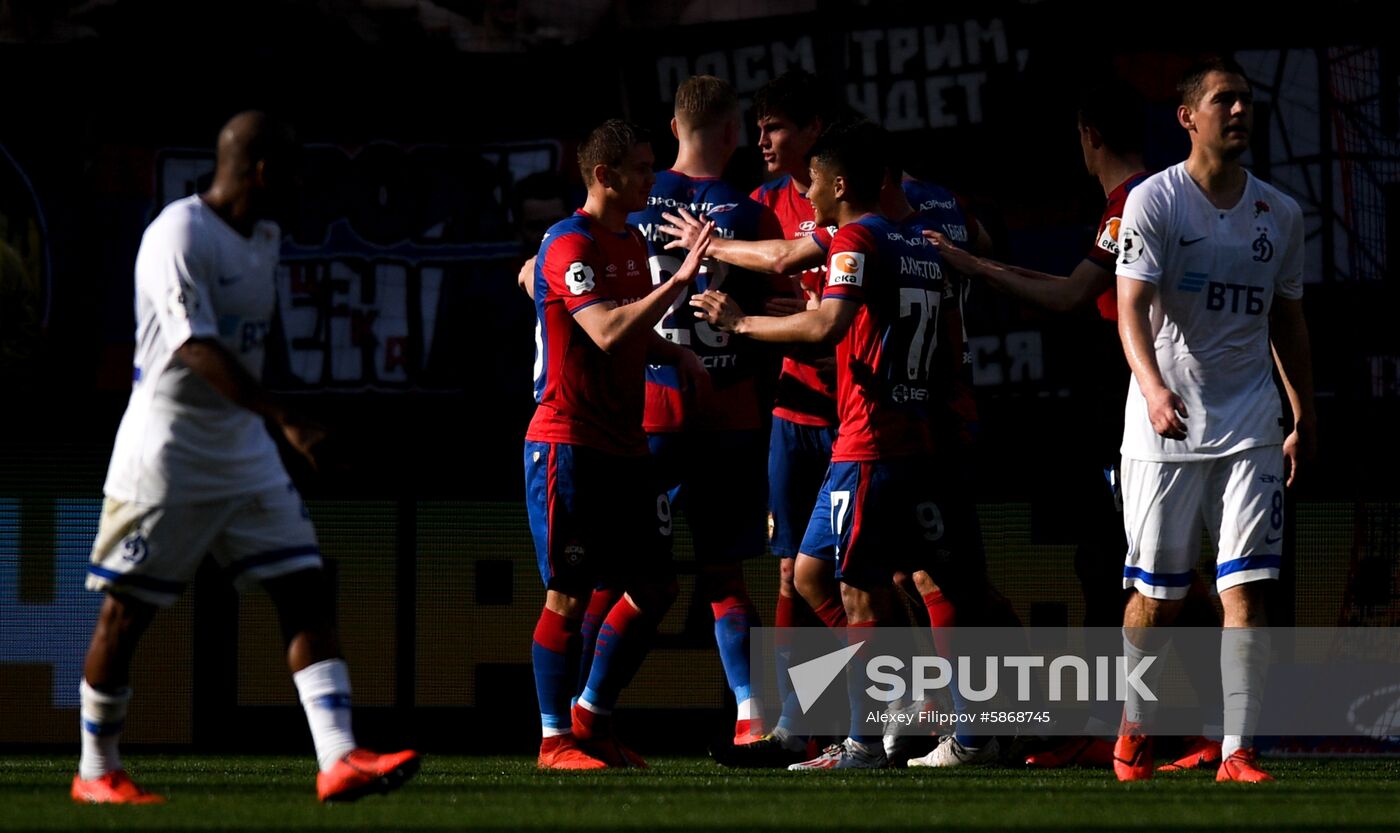 Russia Soccer Premier-League CSKA - Dynamo