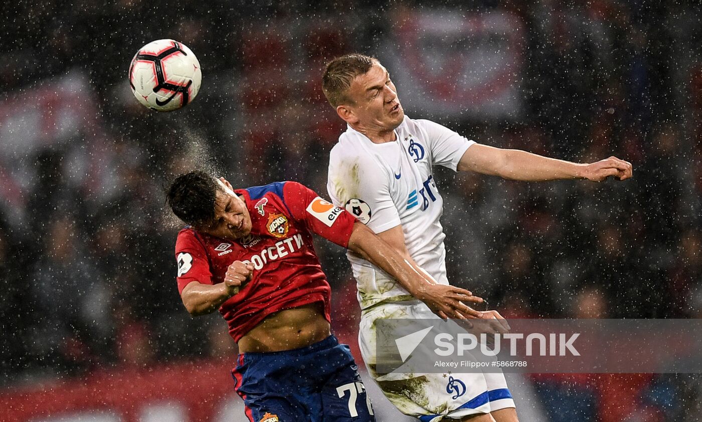 Russia Soccer Premier-League CSKA - Dynamo