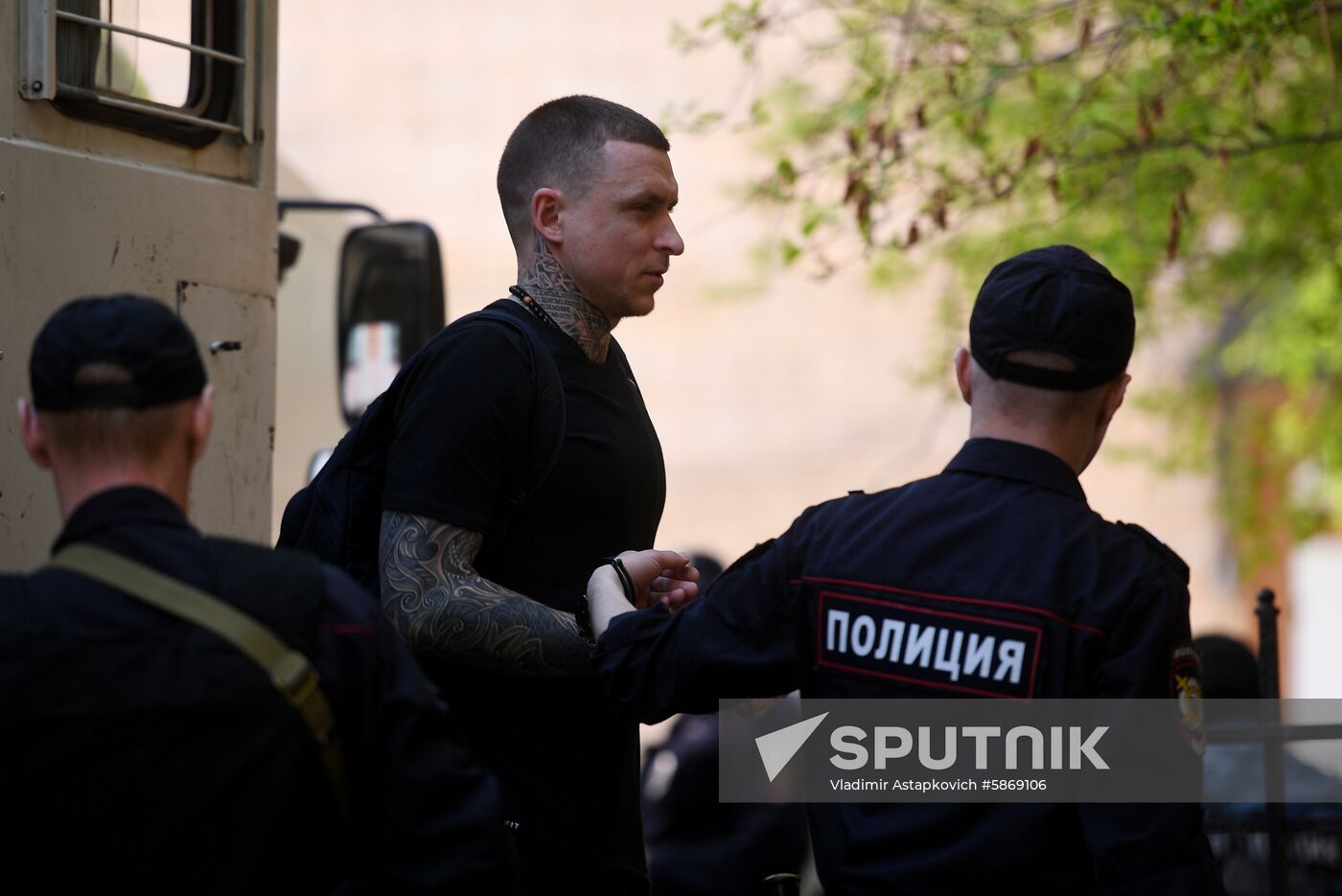 Russia Soccer Kokorin Mamaev Court