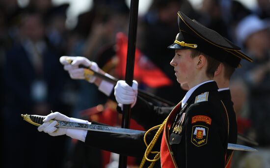 Russia Cadets Parade