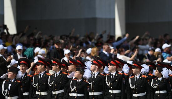 Russia Cadets Parade
