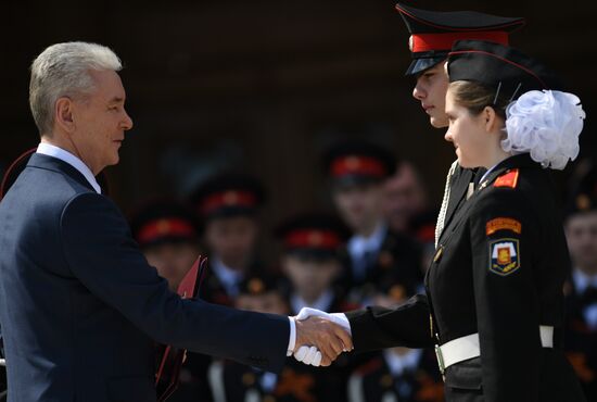 Russia Cadets Parade