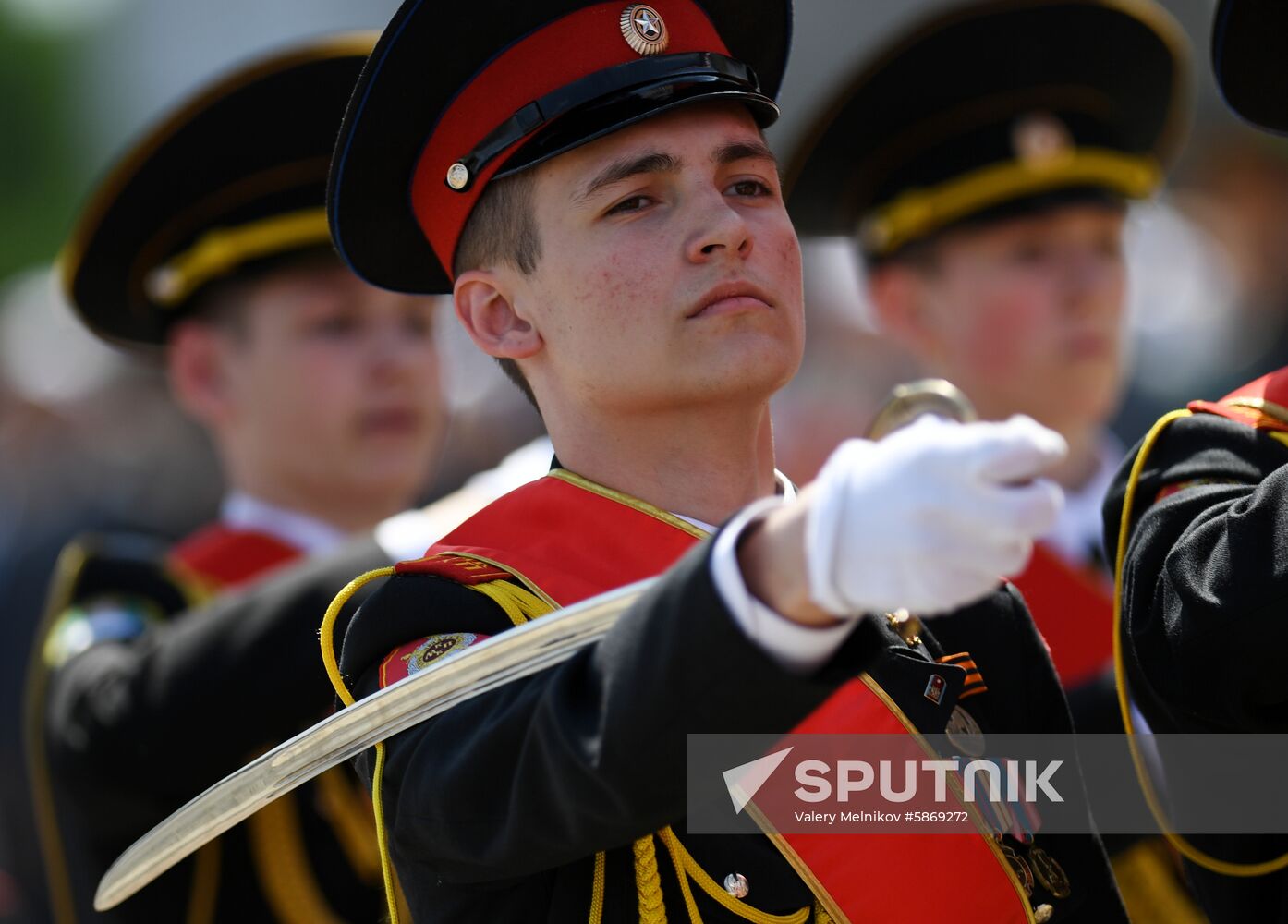 Russia Cadets Parade