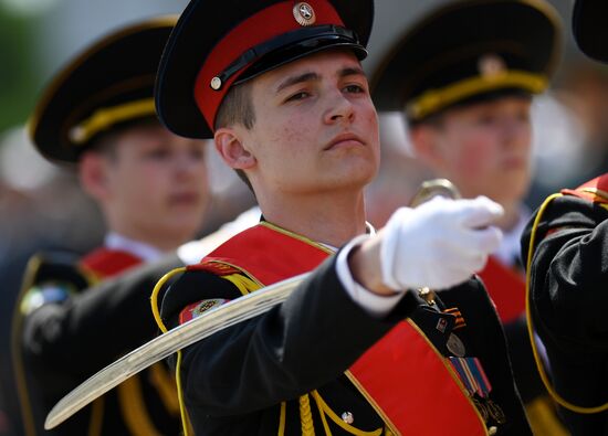 Russia Cadets Parade