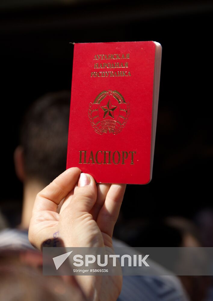 Ukraine LPR Russian Passports