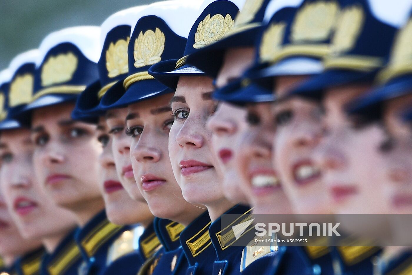 Russia Parade Rehearsal