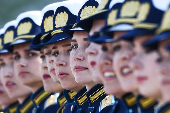 Russia Parade Rehearsal