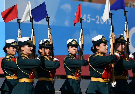 Russia Parade Rehearsal