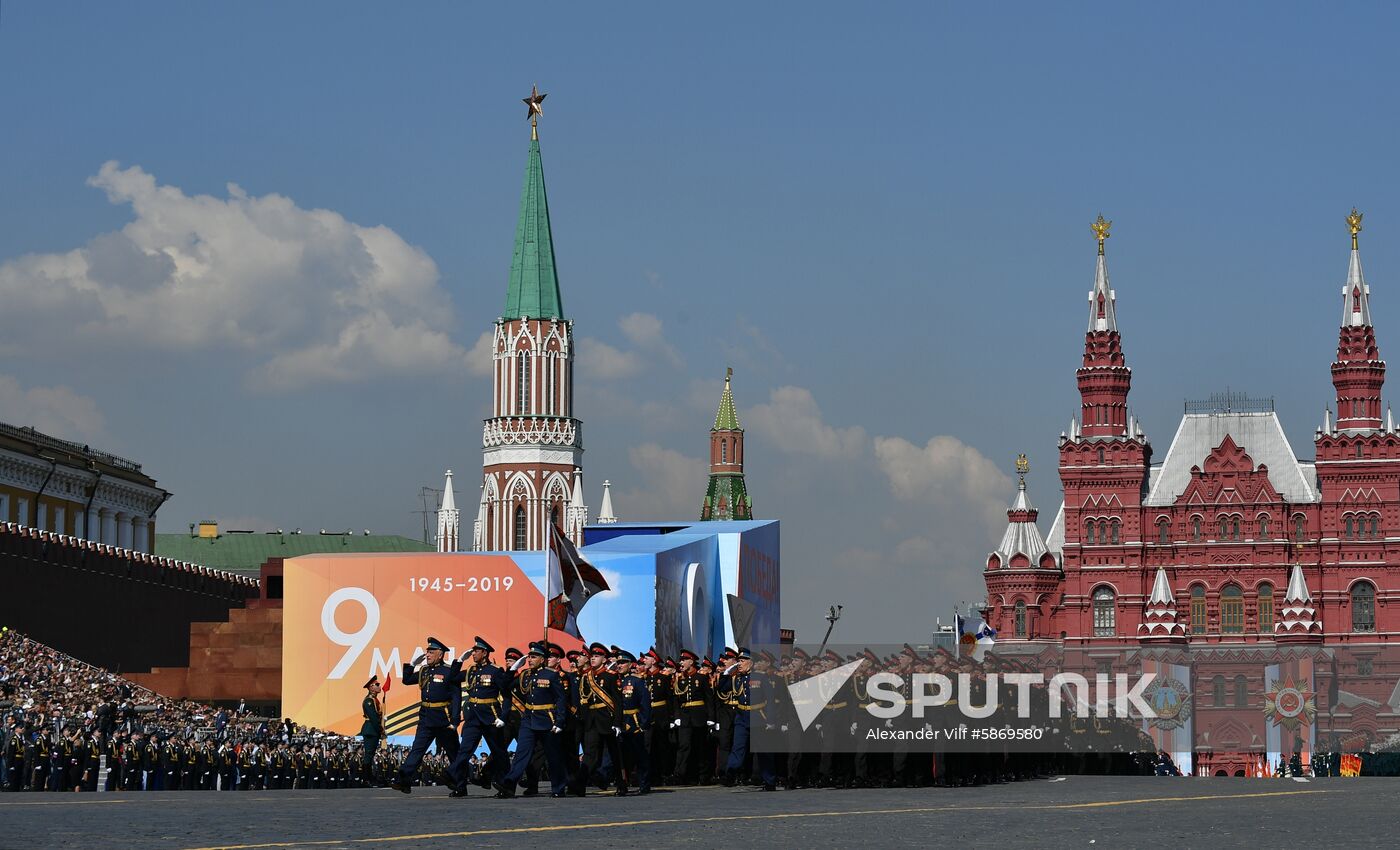 Russia Parade Rehearsal