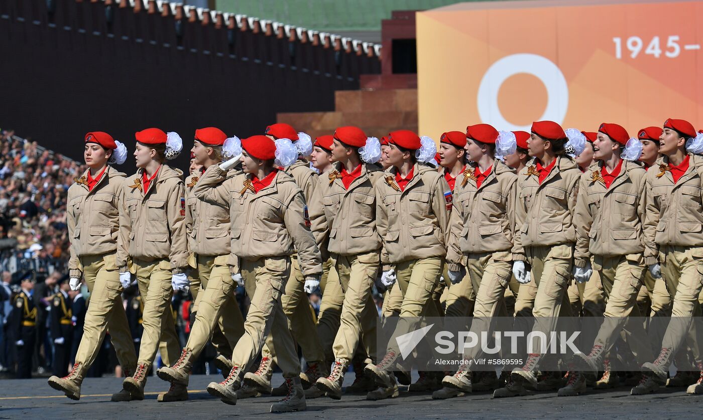 Russia Parade Rehearsal
