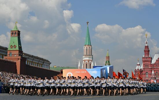Russia Parade Rehearsal