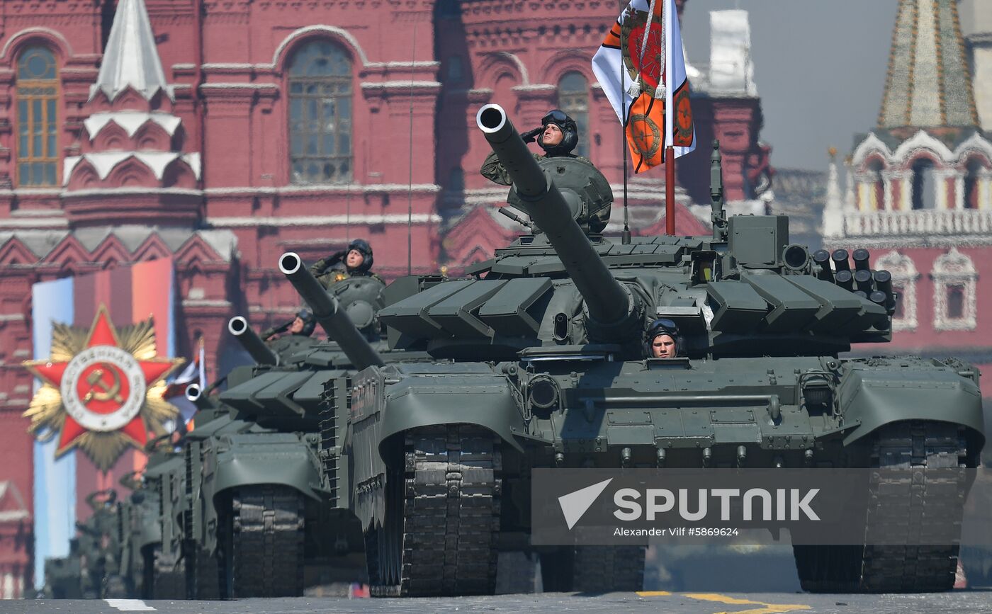 Russia Parade Rehearsal