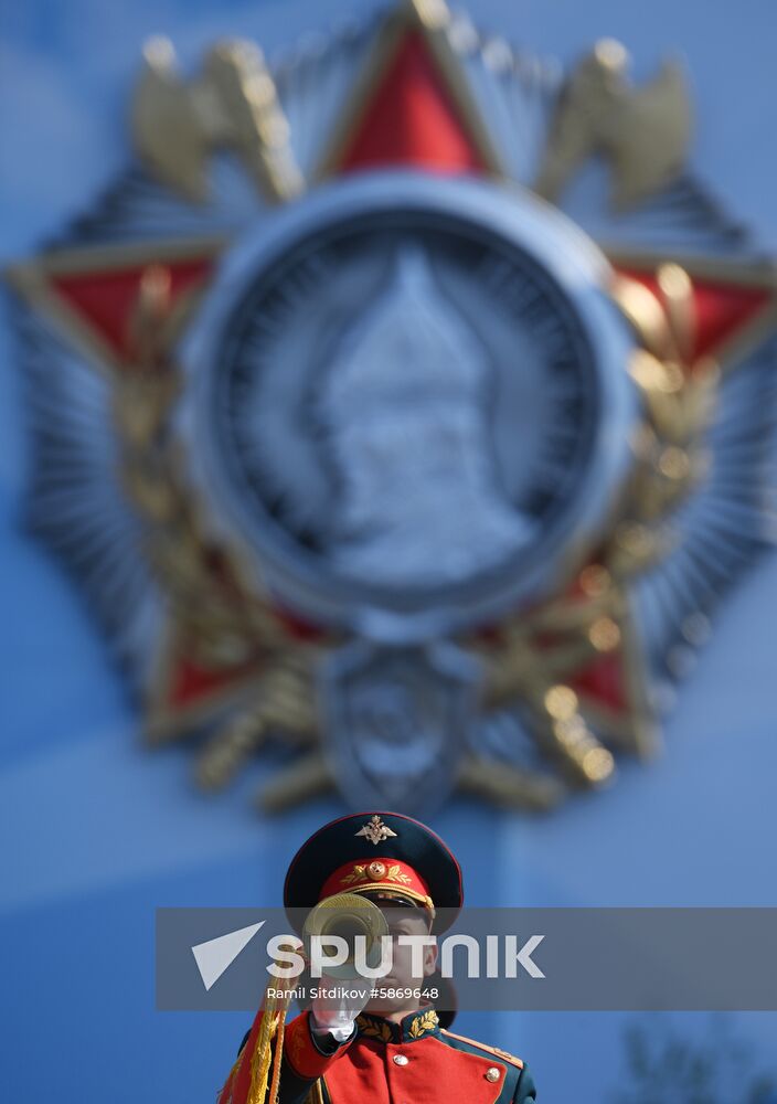 Russia Parade Rehearsal