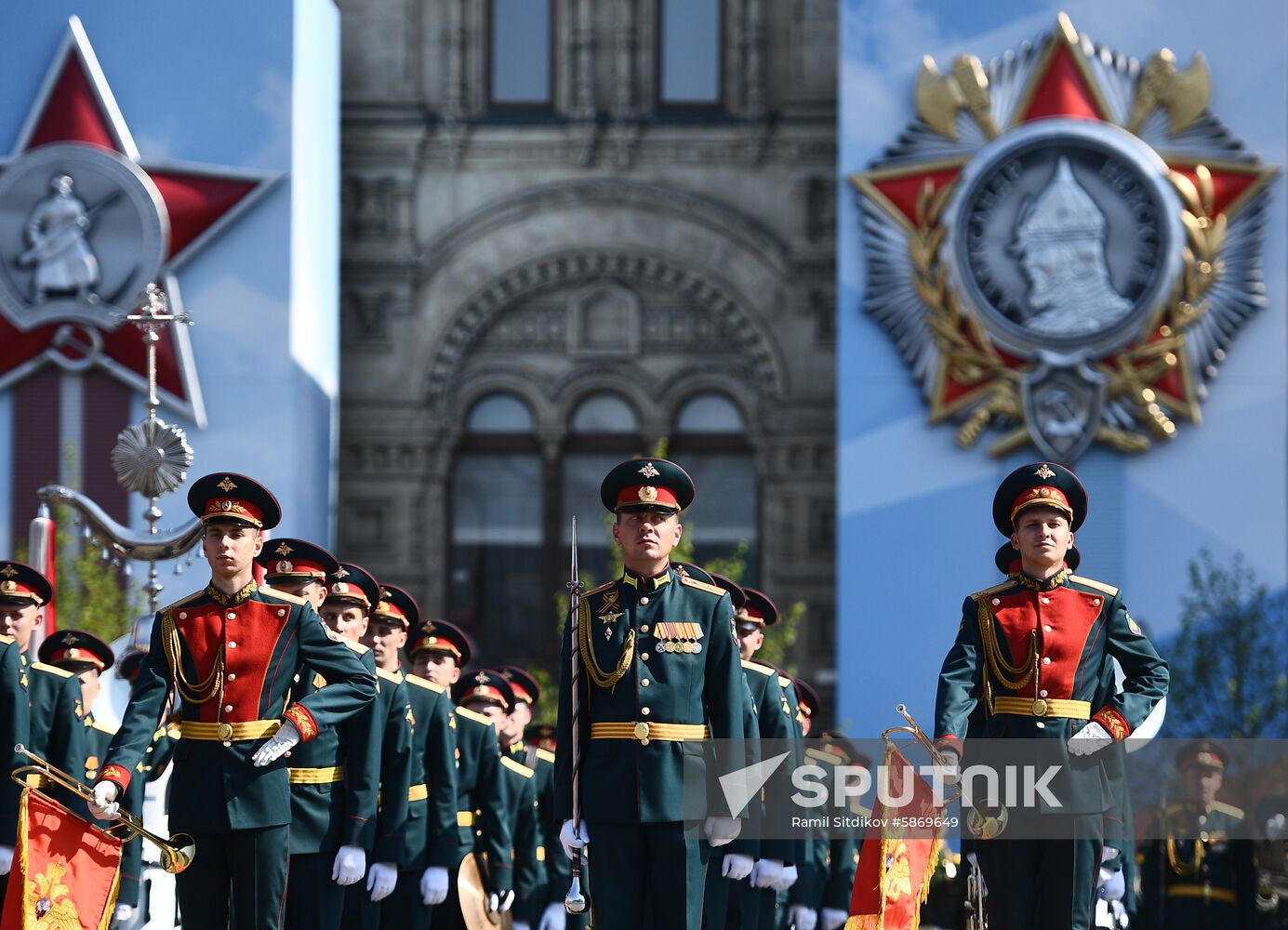 Russia Parade Rehearsal