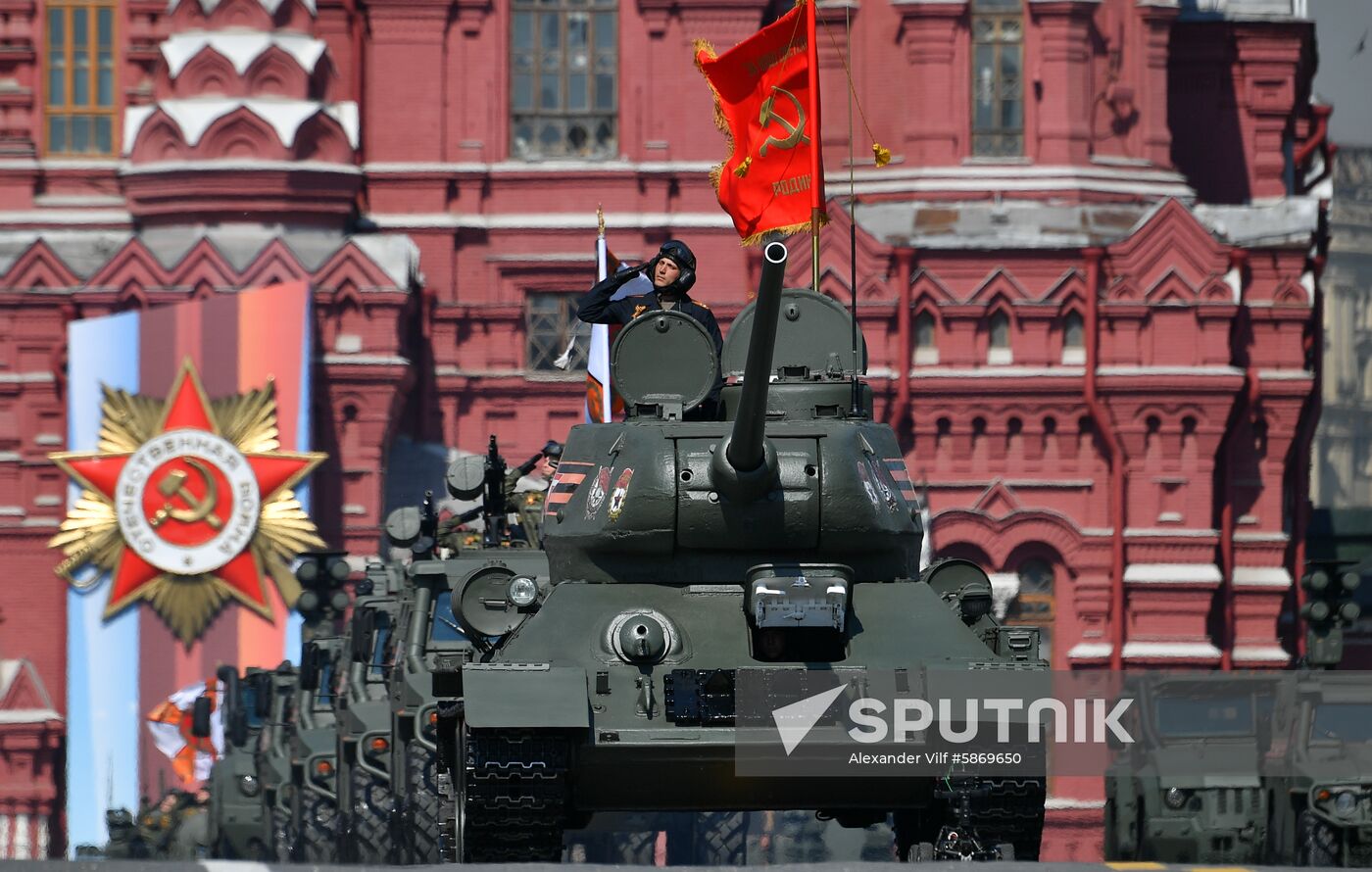 Russia Parade Rehearsal