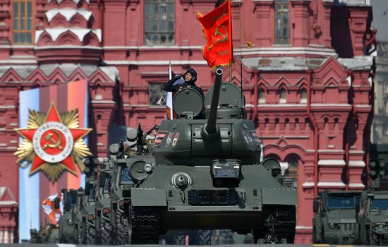Russia Parade Rehearsal