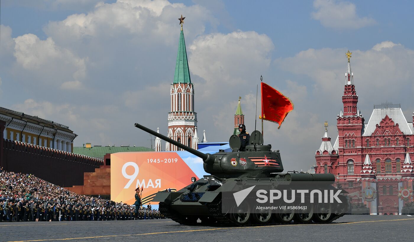 Russia Parade Rehearsal