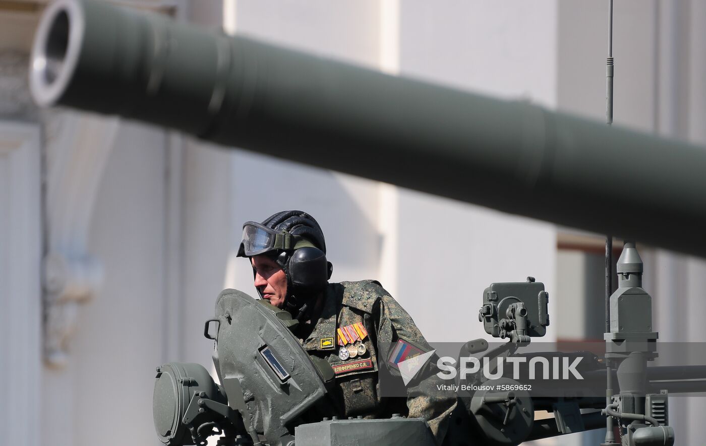 Russia Parade Rehearsal