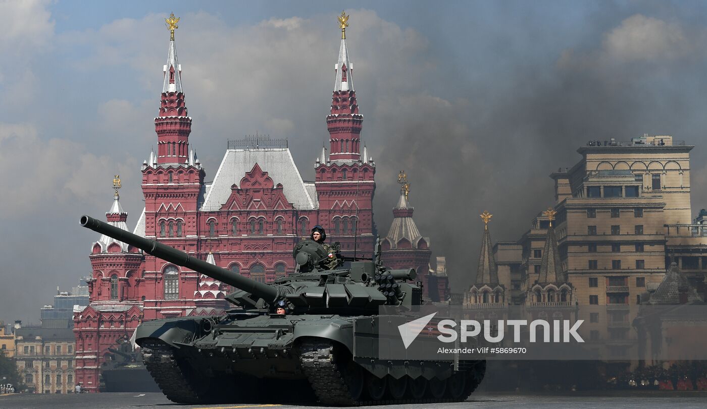 Russia Parade Rehearsal