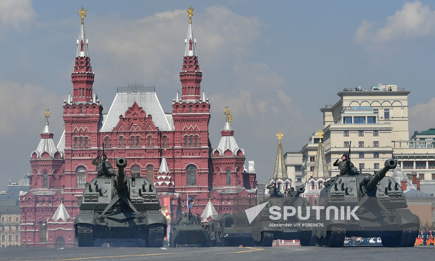 Russia Parade Rehearsal