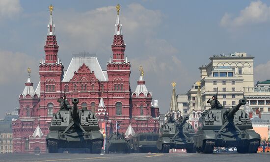 Russia Parade Rehearsal