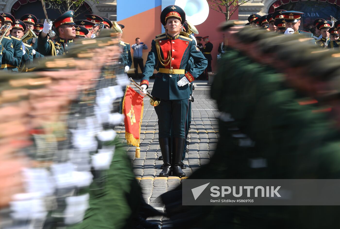 Russia Parade Rehearsal