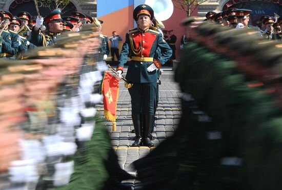 Russia Parade Rehearsal