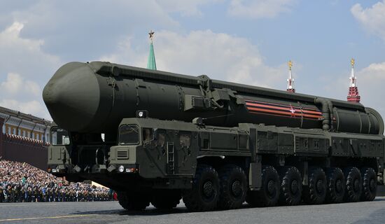 Russia Parade Rehearsal