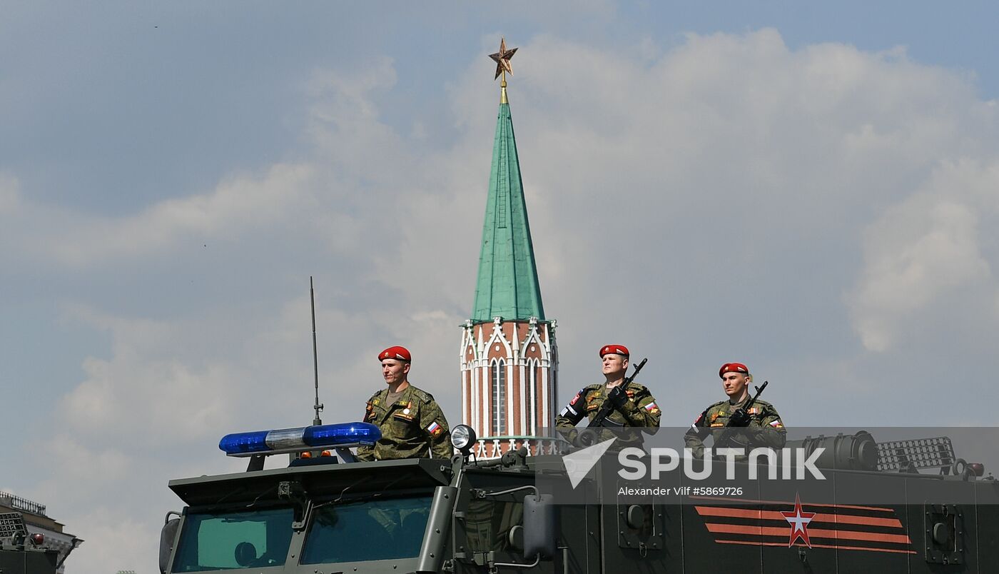 Russia Parade Rehearsal