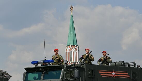 Russia Parade Rehearsal