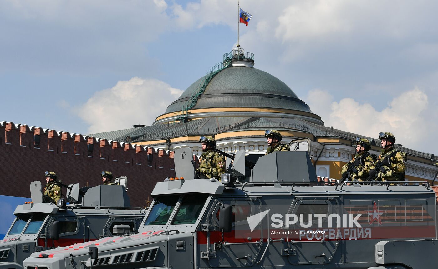 Russia Parade Rehearsal