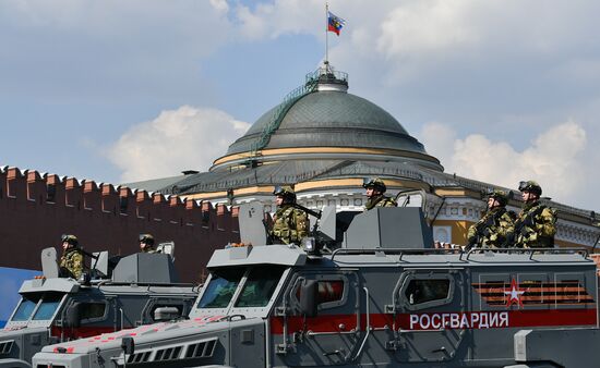 Russia Parade Rehearsal