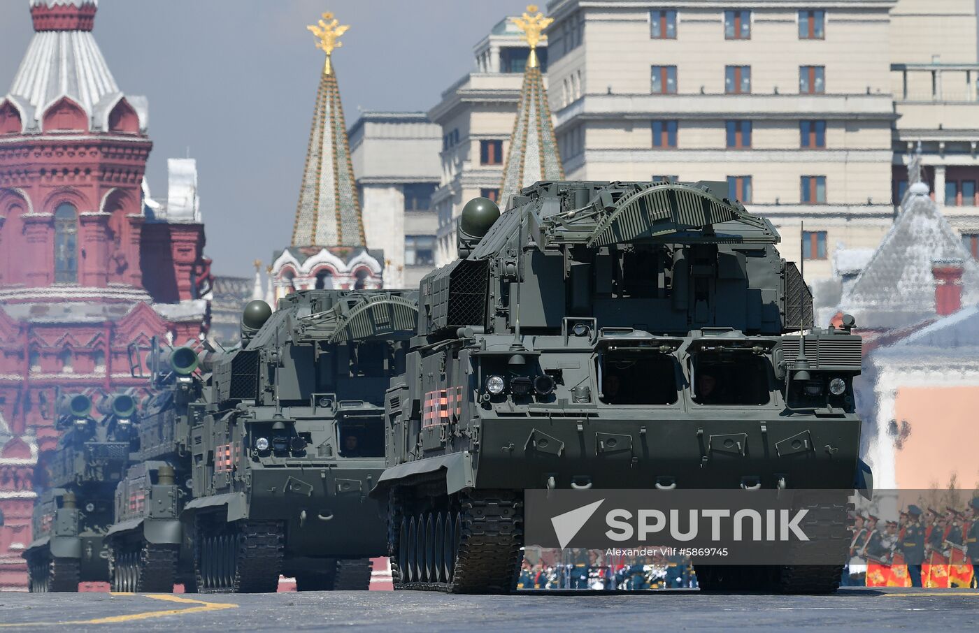Russia Parade Rehearsal
