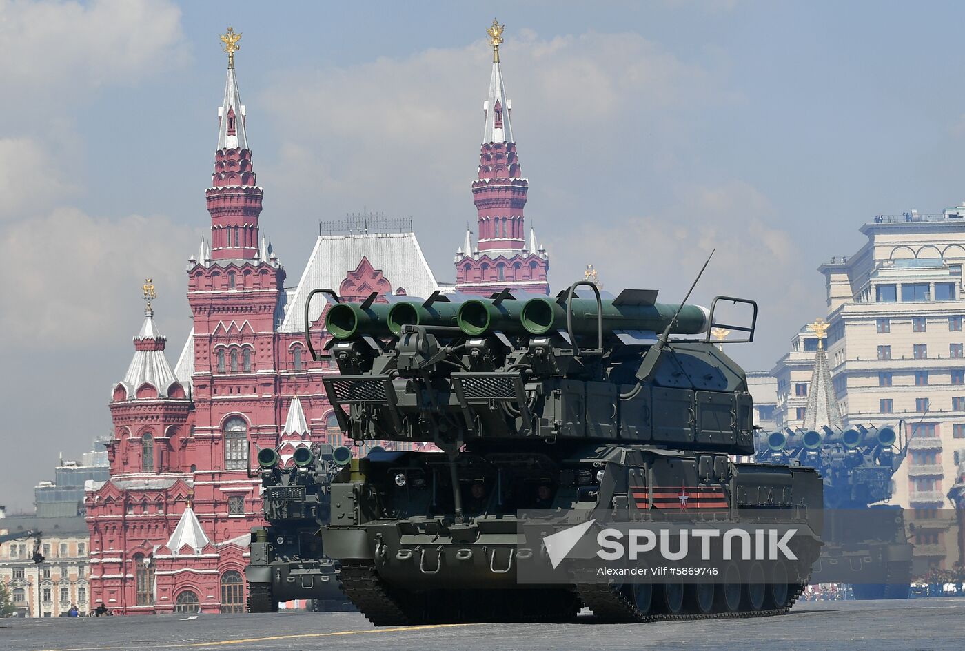 Russia Parade Rehearsal