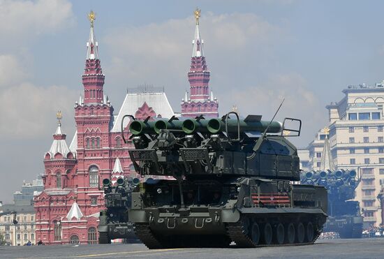 Russia Parade Rehearsal