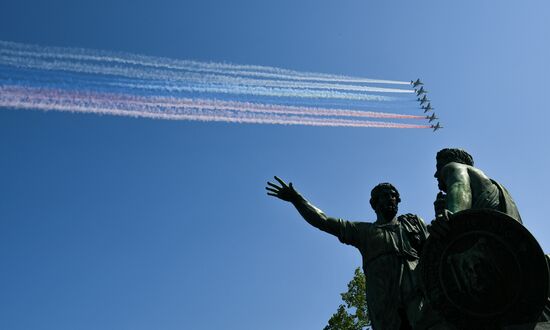 Russia Parade Rehearsal
