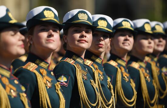 Russia Parade Rehearsal