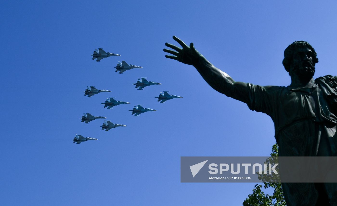 Russia Parade Rehearsal