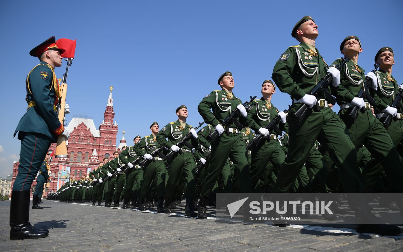 Russia Parade Rehearsal
