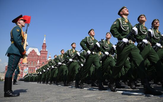 Russia Parade Rehearsal